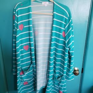 Lularoe Valentine's Capsule Caroline Cardigan